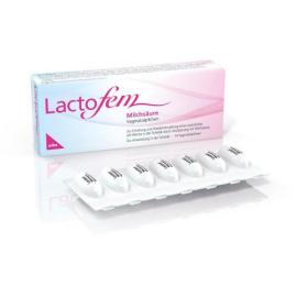 Lactofem Milchsäure Vaginalzäpfchen