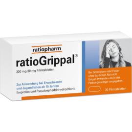 Ratiogrippal 200 mg/30 mg Filmtabletten