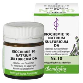 Biochemie 10 Natrium sulfuricum D 6 Tabletten
