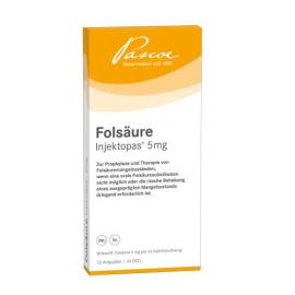 Folsäure Injektopas 5 mg Injektionslösung