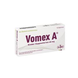 Vomex A Kinder-Suppositorien 40 mg