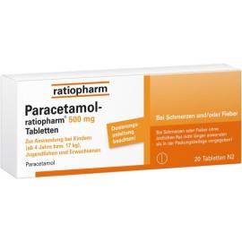 Paracetamol ratiopharm 500 mg Tabletten