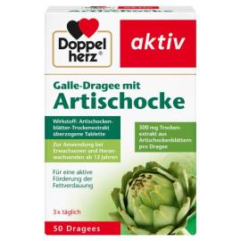 Doppelherz Galle-Dragee mit Artischocke