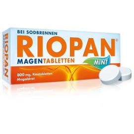 Riopan Magen Tabletten Mint 800 mg Kautabletten