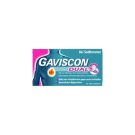 Gaviscon Dual 250mg/106,5mg/187,5mg Kautabletten