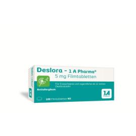 Deslora-1a Pharma 5 mg Filmtabletten