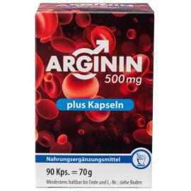 Arginin 500 mg Plus Kapseln