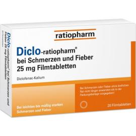 Diclo Ratiopharm 25mg Fta