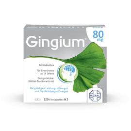 Gingium 80 mg Filmtabletten