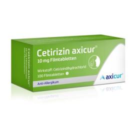 Cetirizin axicur 10 mg Filmtabletten