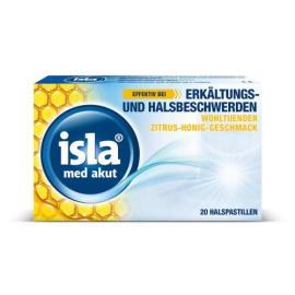 Isla Med akut Zitrus-Honig Pastillen