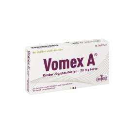 Vomex A Kinder-Suppositorien 70 mg forte