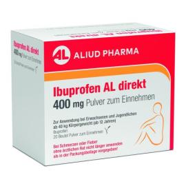 Ibuprofen AL direkt 400 mg Pulver zum Einnehmen