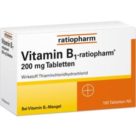 Vitamin B1 ratiopharm 200 mg Tabletten