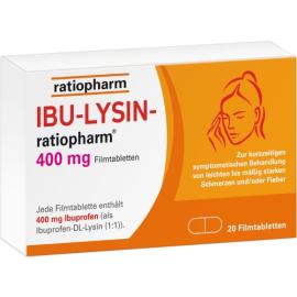 Ibu-Lysin-Ratiopharm 400 mg Filmtabletten