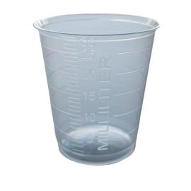 Einnehmebecher Kunststoff graduiert lose