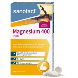 Sanotact Magnesium 400 Pur Kautabletten