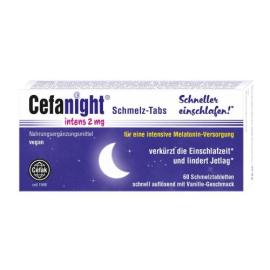 Cefanight intens 2 mg Schmelz-Tabs