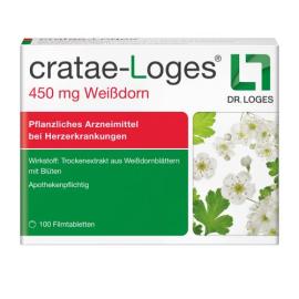 Cratae-Loges 450 mg Weißdorn Filmtabletten