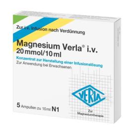Magnesium Verla® i.v. 20 mmol/10 ml