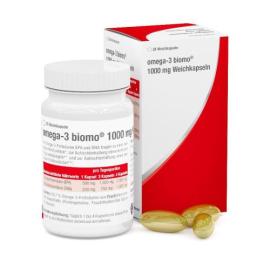 Omega-3 Biomo 1000 mg Weichkapseln