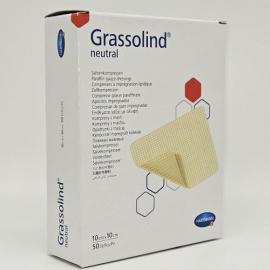 Grassolind Salbenkompressen 10x10 cm steril