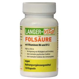 Folsäure 600 μg B6 B12 Methylcobalamin Kapseln
