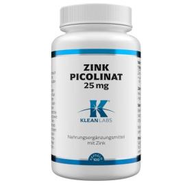 Zinkpicolinat 25 mg Klean Labs Kapseln