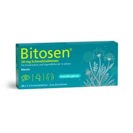 Bitosen 20 mg Schmelztabletten