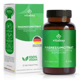 Magnesiumcitrat 200 mg vegan hochdosiert Tabletten