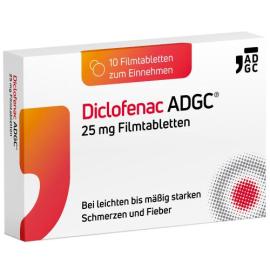 Diclofenac Adgc 25 mg Filmtabletten