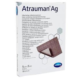 Atrauman Ag 5x5 cm steril Kompressen