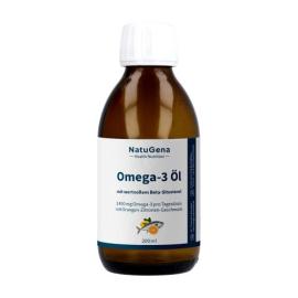 NatuGena Omega-3 Fischöl 2450mg mit Orangen-Zitronen-Geschmack