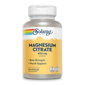 Magnesiumcitrat 400 mg Solaray Kapseln