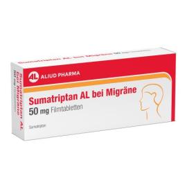 Sumatriptan AL bei Migräne 50 mg Filmtabletten