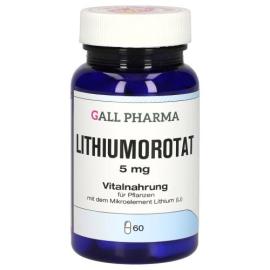 Lithiumorotat 5 mg Gph Kapseln