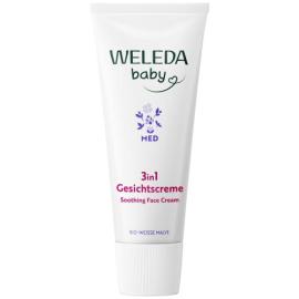Weleda baby 3in1 Gesichtscreme weiße Malve