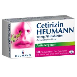 Cetirizin Heumann 10 mg Filmtabletten