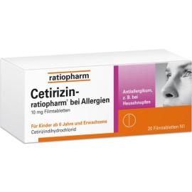 Cetirizin Ratiopharm 10mg