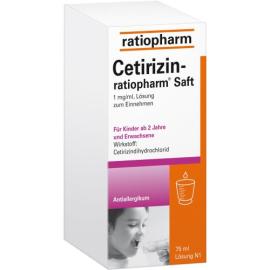 Cetirizin ratiopharm Saft