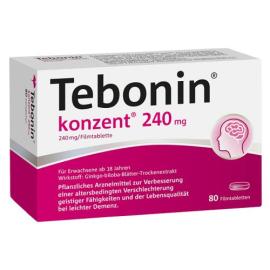 Tebonin konzent 240 mg Filmtabletten