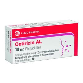 Cetirizin AL 10 mg Filmtabletten