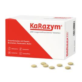 Karazym magensaftresistente Tabletten