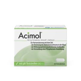 Acimol mit pH Teststreifen Filmtabletten