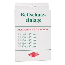 Betteinlage Gummiplatte 0,3 mm 90x150 cm weiß