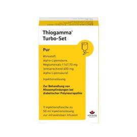 Thiogamma Turbo Set Pur Injektionsflaschen