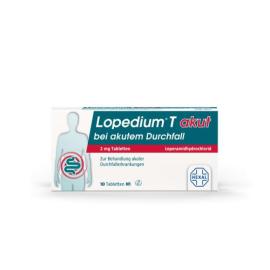 Lopedium T akut bei akutem Durchfall Tabletten