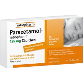 Paracetamol Ratio125mg Sup