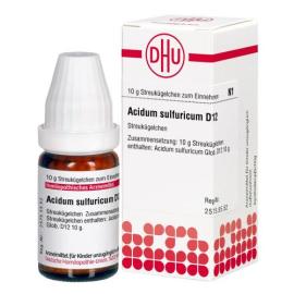 Acidum Sulfuricum D 12 Globuli