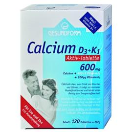 Gesundform Calcium 600 D3+K1 Osteo Tabletten